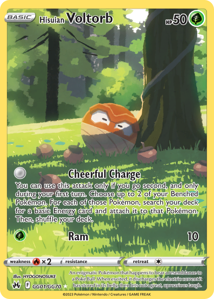 Hisuian Voltorb GG01 / 159