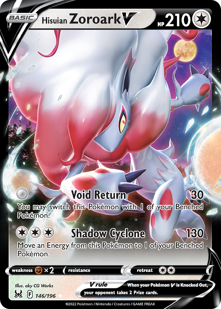 Hisuian Zoroark V 146 / 196
