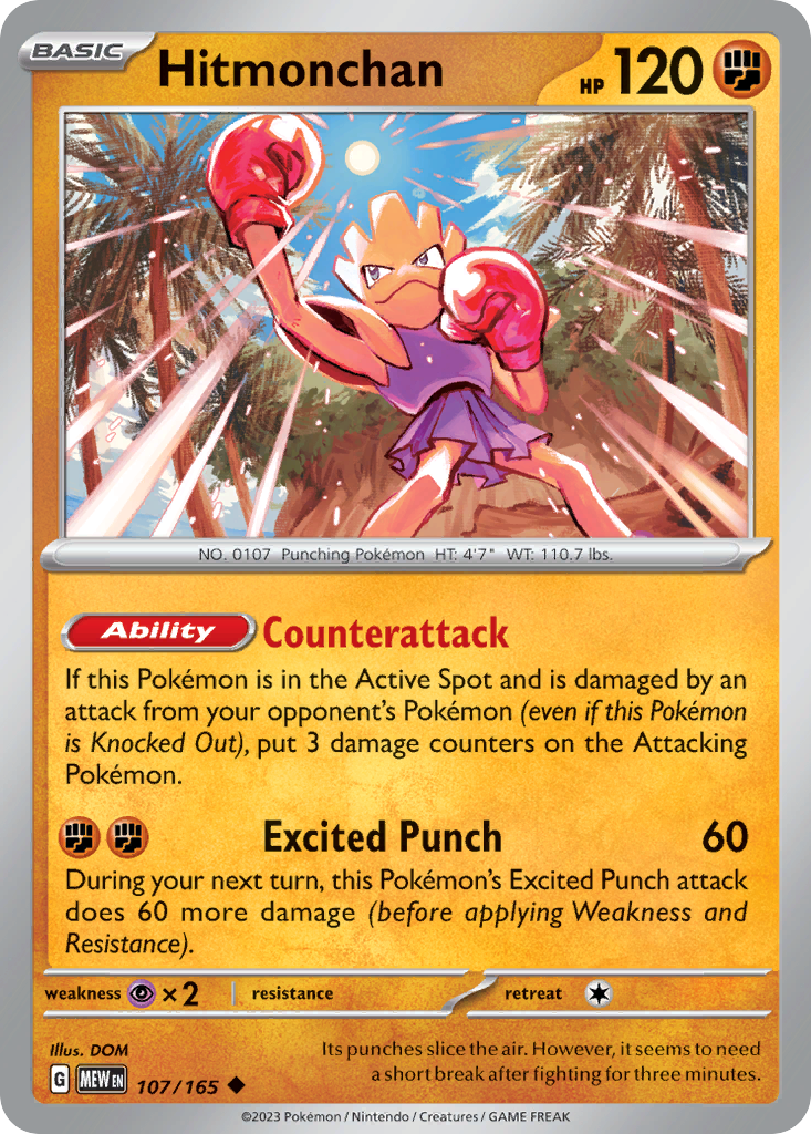 Hitmonchan 107 / 165