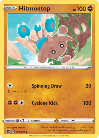 Hitmontop 72 / 172