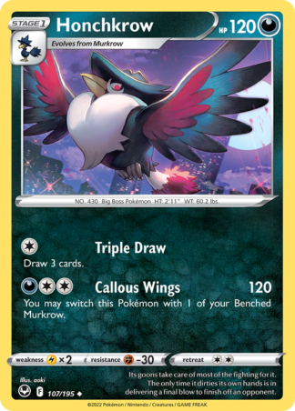 Honchkrow 107 / 195