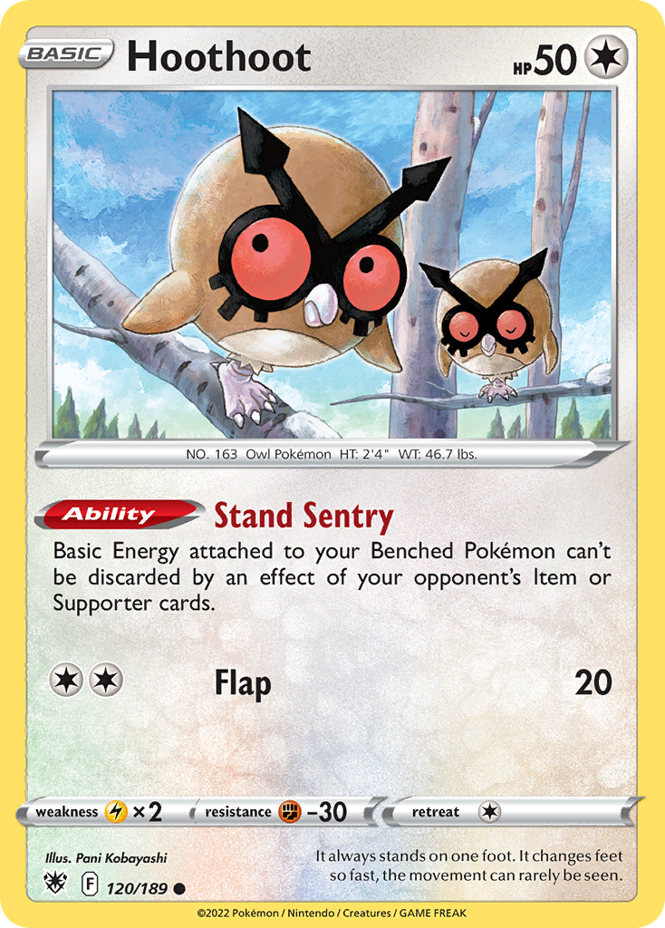 Hoothoot 120 / 189