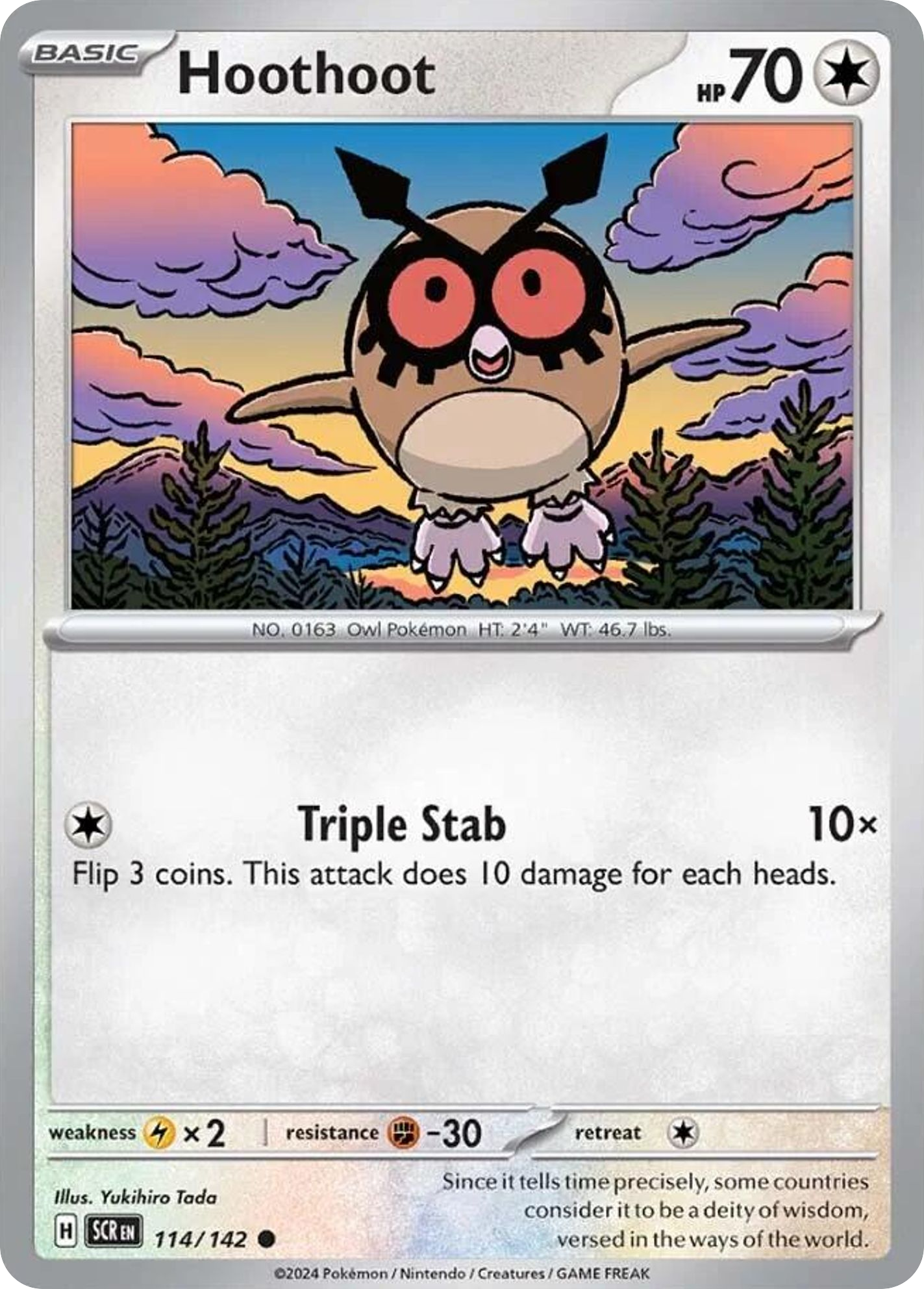 Hoothoot 114 / 142