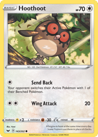 Hoothoot 143 / 202