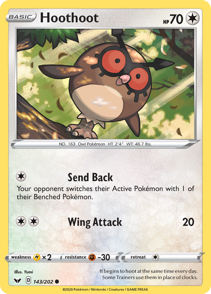 Hoothoot 143 / 202