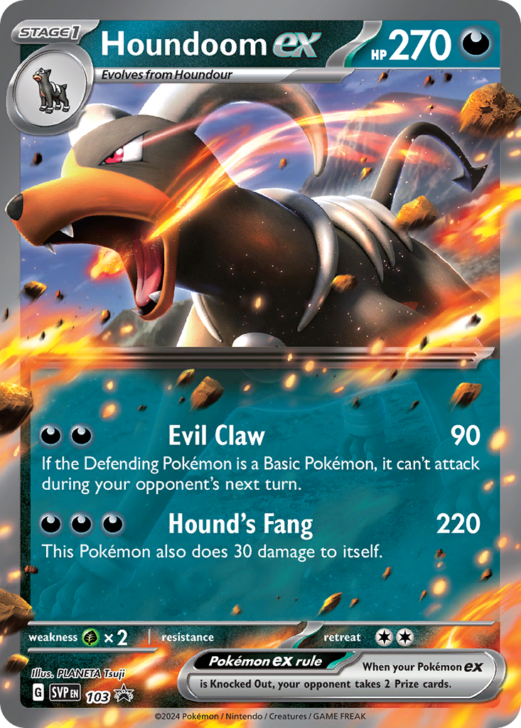 Houndoom ex 103 / 150