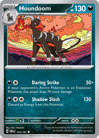 Houndoom 133 / 197