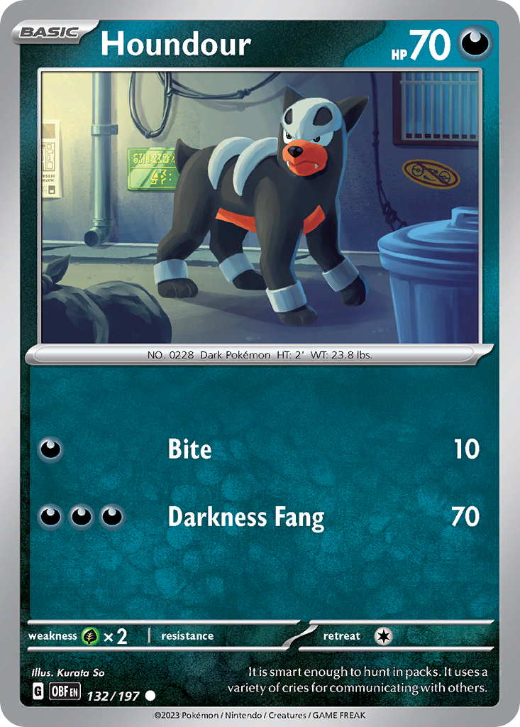 Houndour 132 / 197