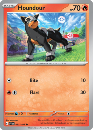 Houndour 33 / 198