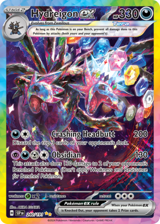 Hydreigon ex 240 / 191