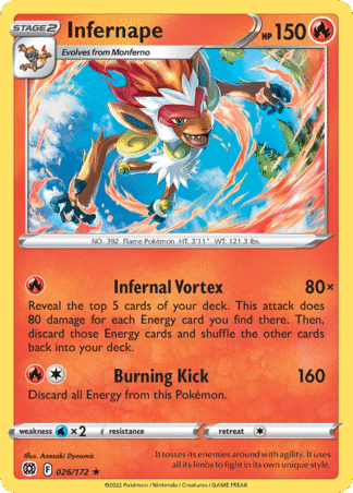 Infernape 26 / 172