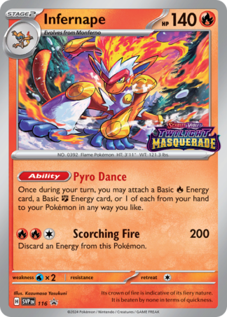 Infernape 116 / 150