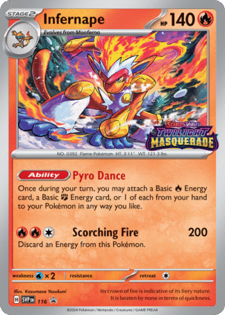 Infernape 116 / 150