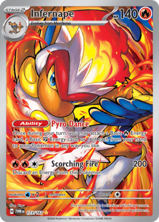 Infernape 173 / 167
