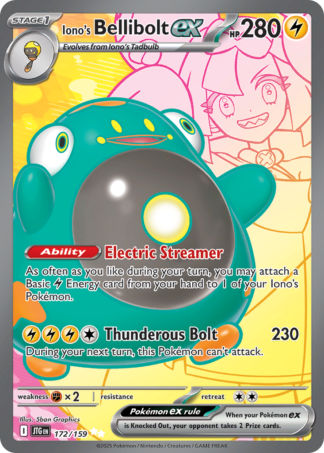 Iono's Bellibolt ex 172 / 159