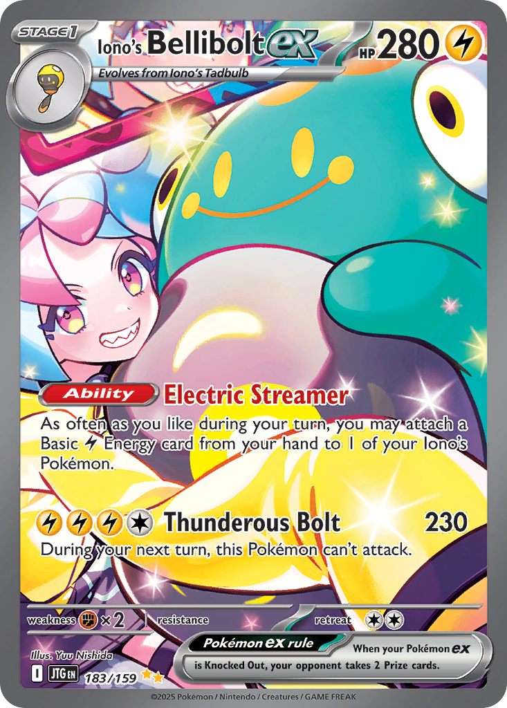 Iono's Bellibolt ex 183 / 159