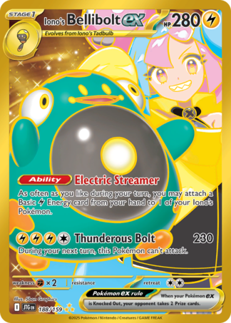 Iono's Bellibolt ex 188 / 159