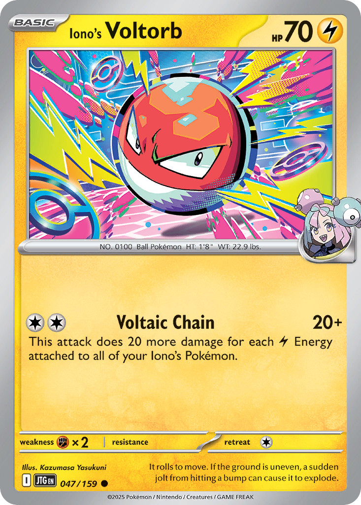 Iono's Voltorb 47 / 159