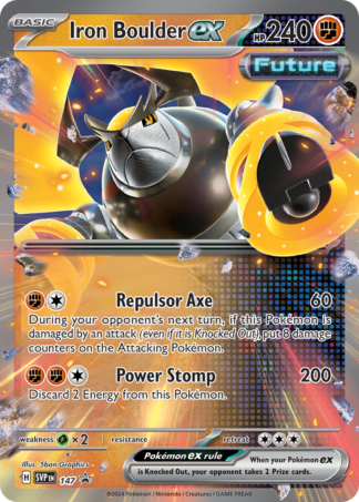 Iron Boulder ex 147 / 150