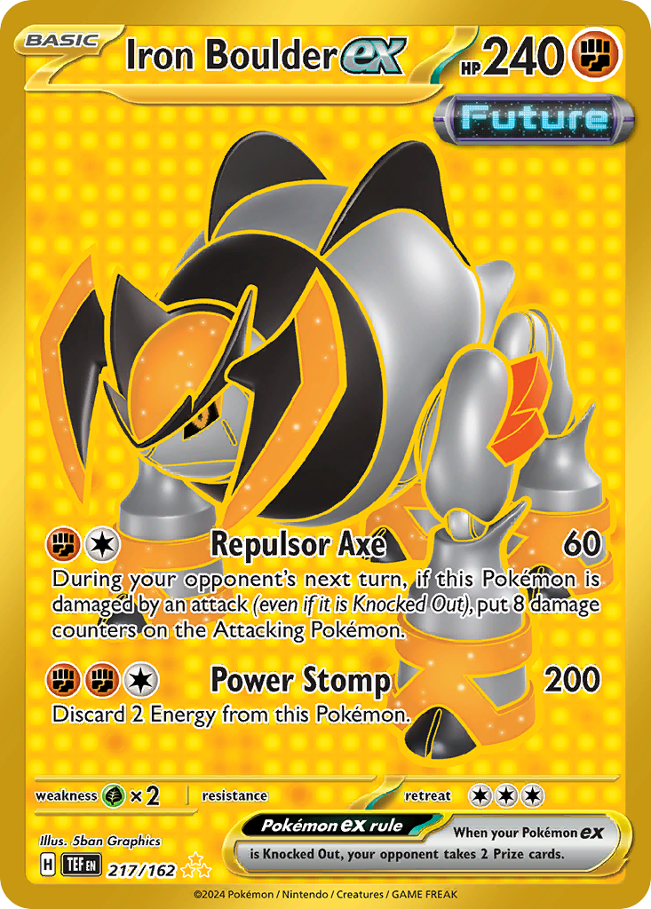 Iron Boulder ex 217 / 162