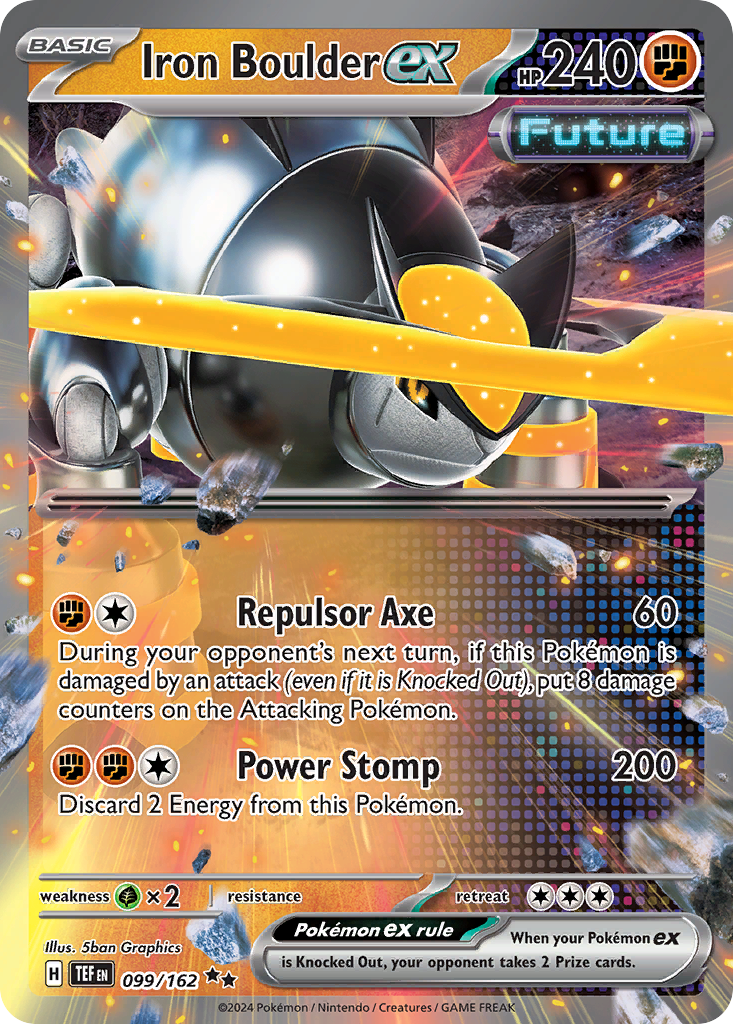 Iron Boulder ex 99 / 162
