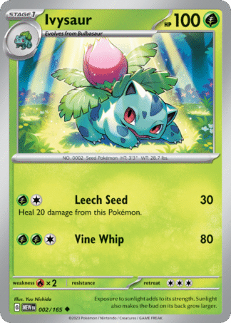 Ivysaur 2 / 165