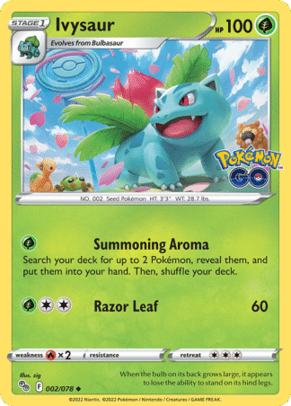 Ivysaur 2 / 78