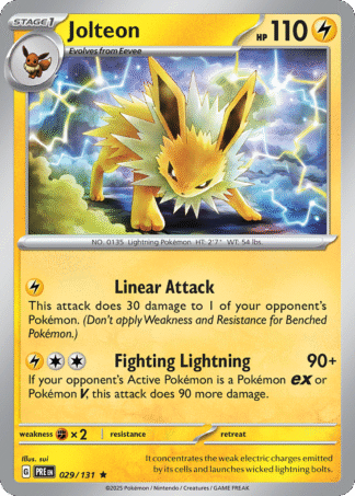 Jolteon 29 / 131