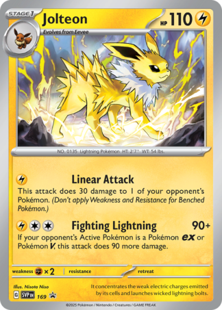 Jolteon 169 / 198