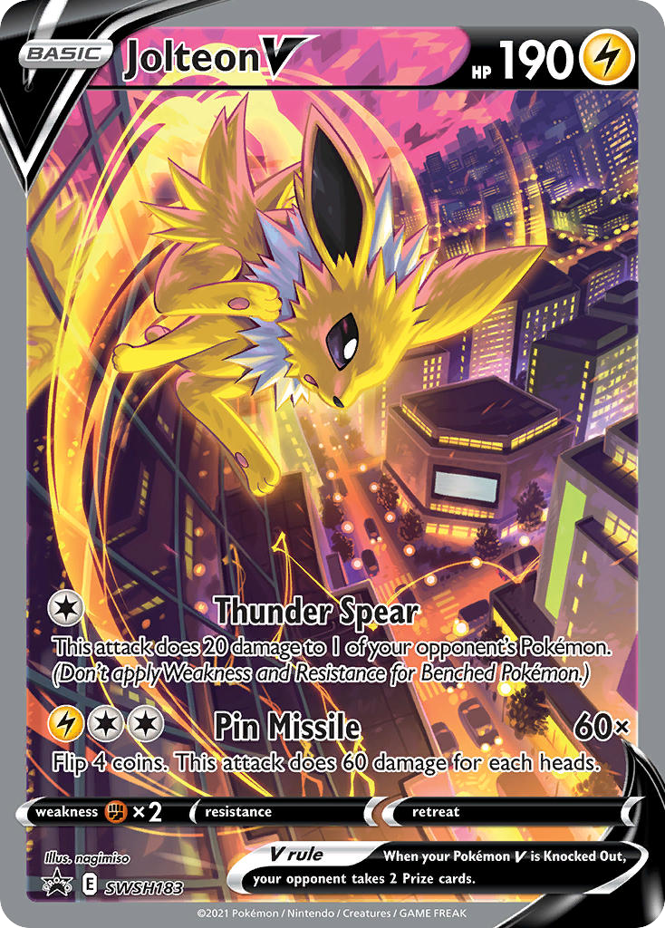 Jolteon V SWSH183 / 307