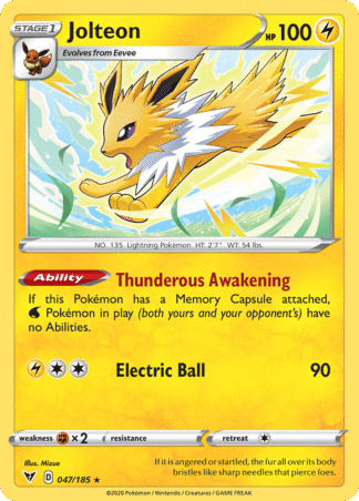 Jolteon 47 / 185