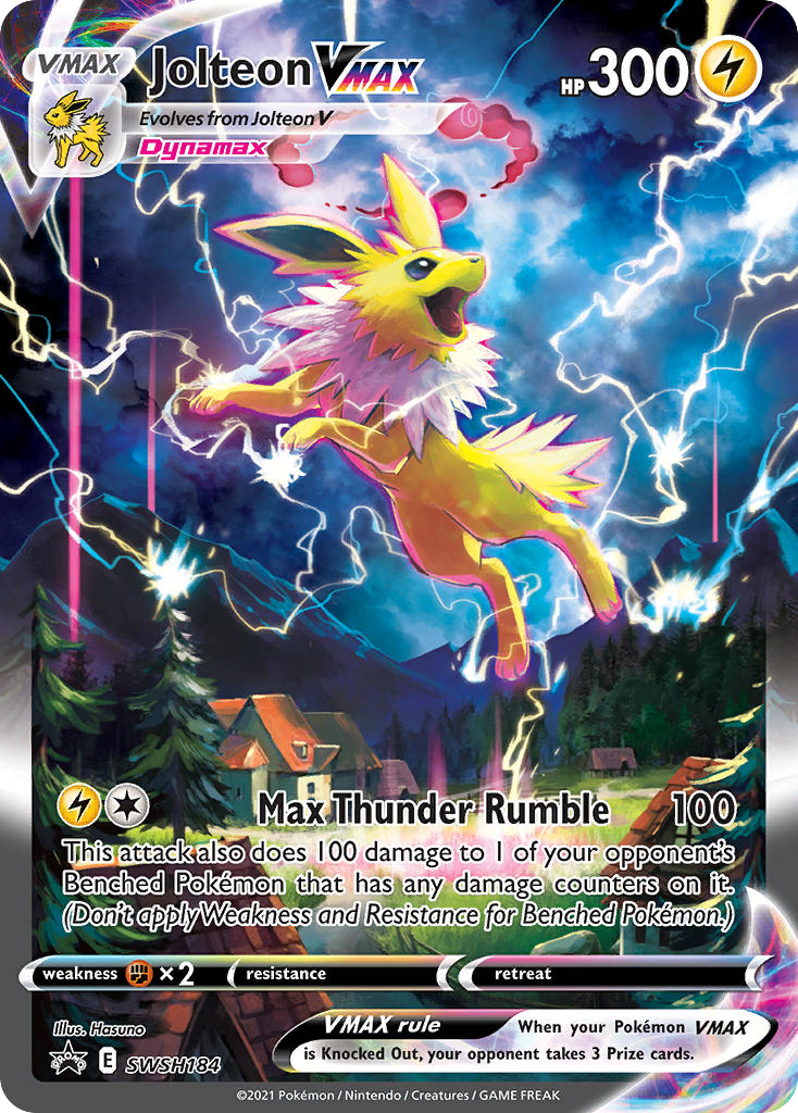 Jolteon VMAX SWSH184 / 307