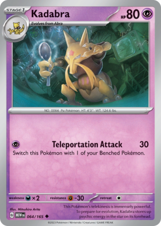 Kadabra 64 / 165