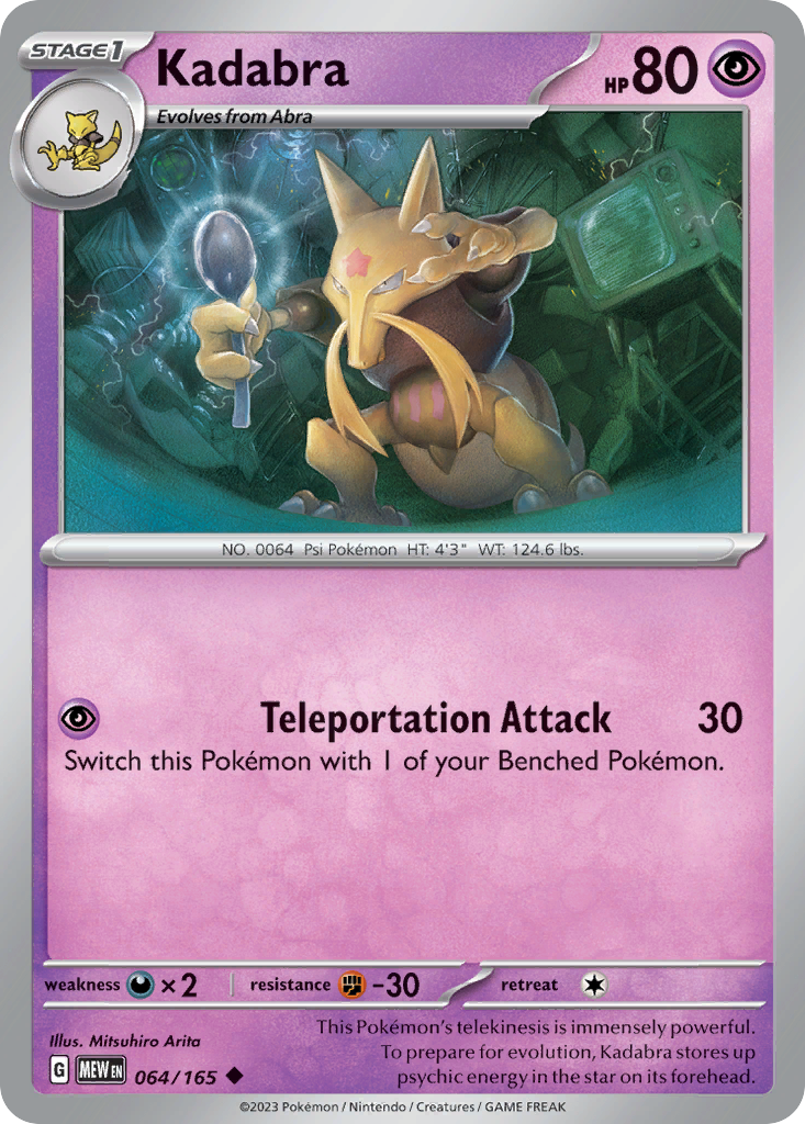Kadabra 64 / 165