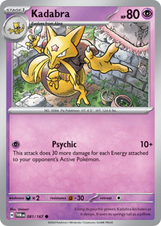 Kadabra 81 / 167