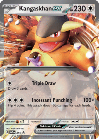 Kangaskhan ex 55 / 150