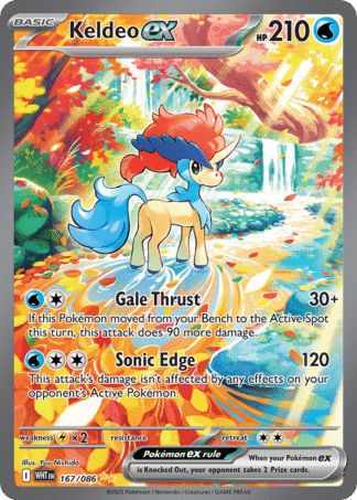 Keldeo ex 167 / 86