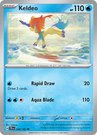 Keldeo 44 / 162