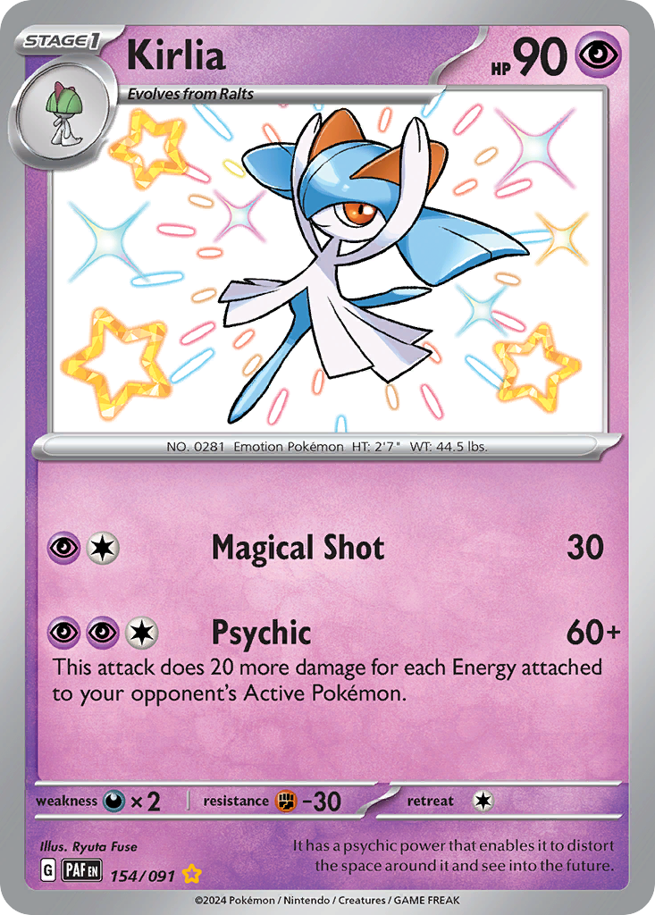 Kirlia 154 / 91