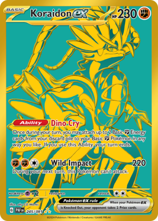 Koraidon ex 245 / 91