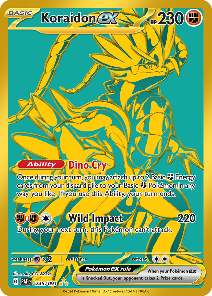 Koraidon ex 245 / 91