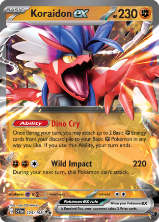 Koraidon ex 125 / 198