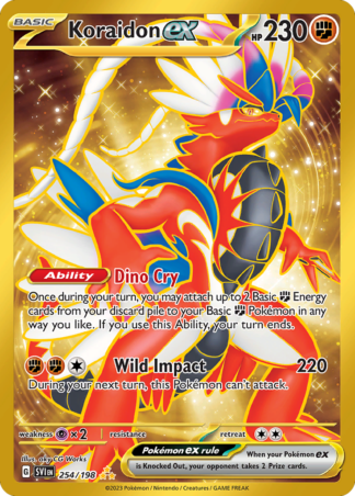 Koraidon ex 254 / 198