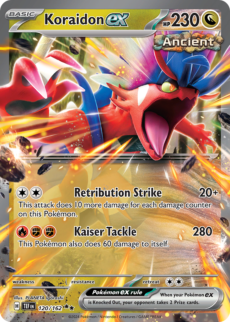 Koraidon ex 120 / 162