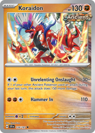 Koraidon 116 / 191