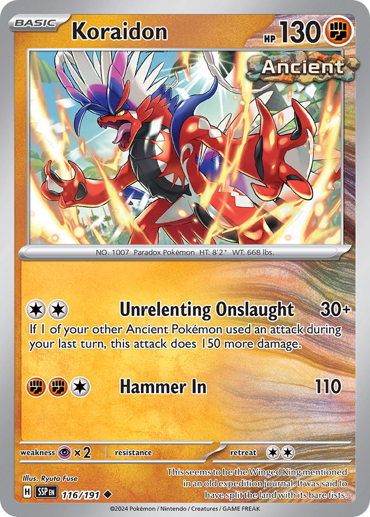 Koraidon 116 / 191