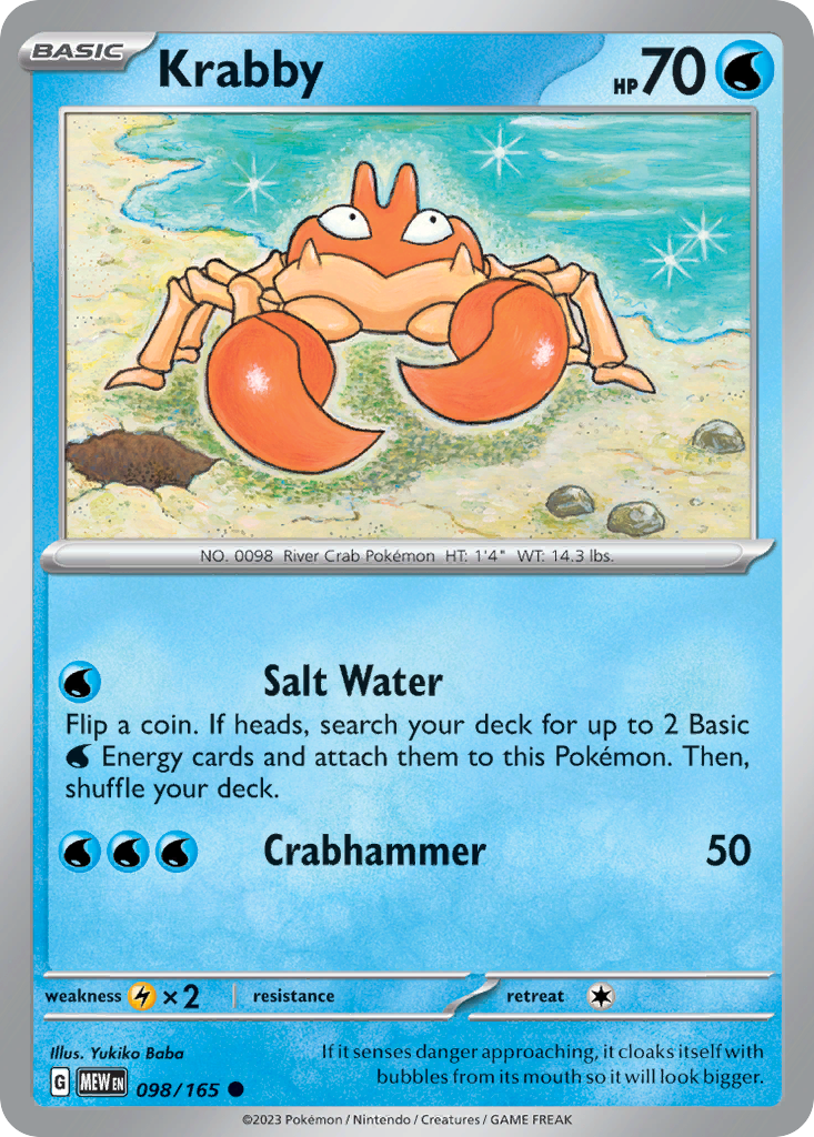 Krabby 98 / 165