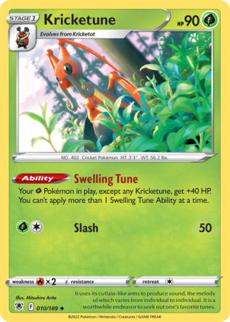 Kricketune 10 / 189
