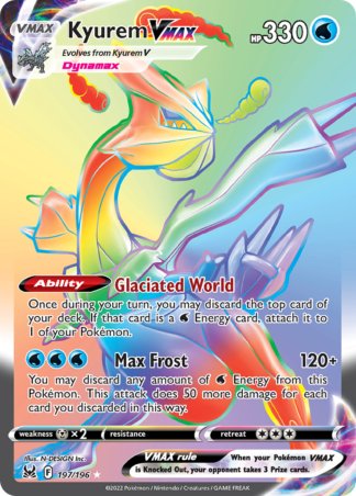 Kyurem VMAX 197 / 196