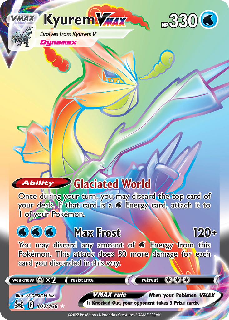 Kyurem VMAX 197 / 196